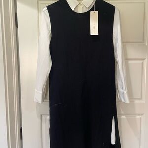Black and White Women's Dress